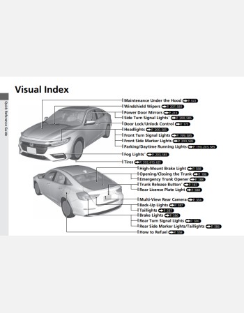 honda insight 2021 owners manual